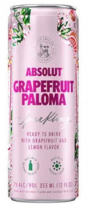 Absolut - Grapefruit Paloma Sparkling (12oz can) (12oz can)