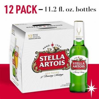 Stella Artois Brewery - Stella Artois (12 pack 11.2oz bottles) (12 pack 11.2oz bottles)