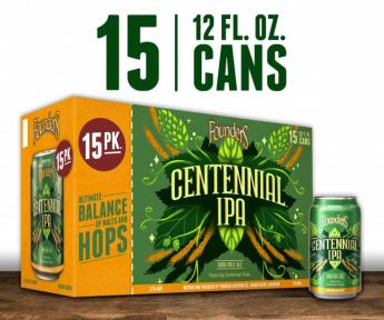 Founders Brewing Co. - Centennial IPA (15 pack 12oz cans) (15 pack 12oz cans)